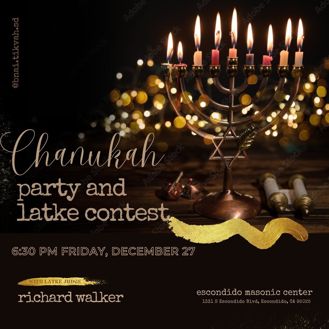 Chanukah Party and Latke Contest