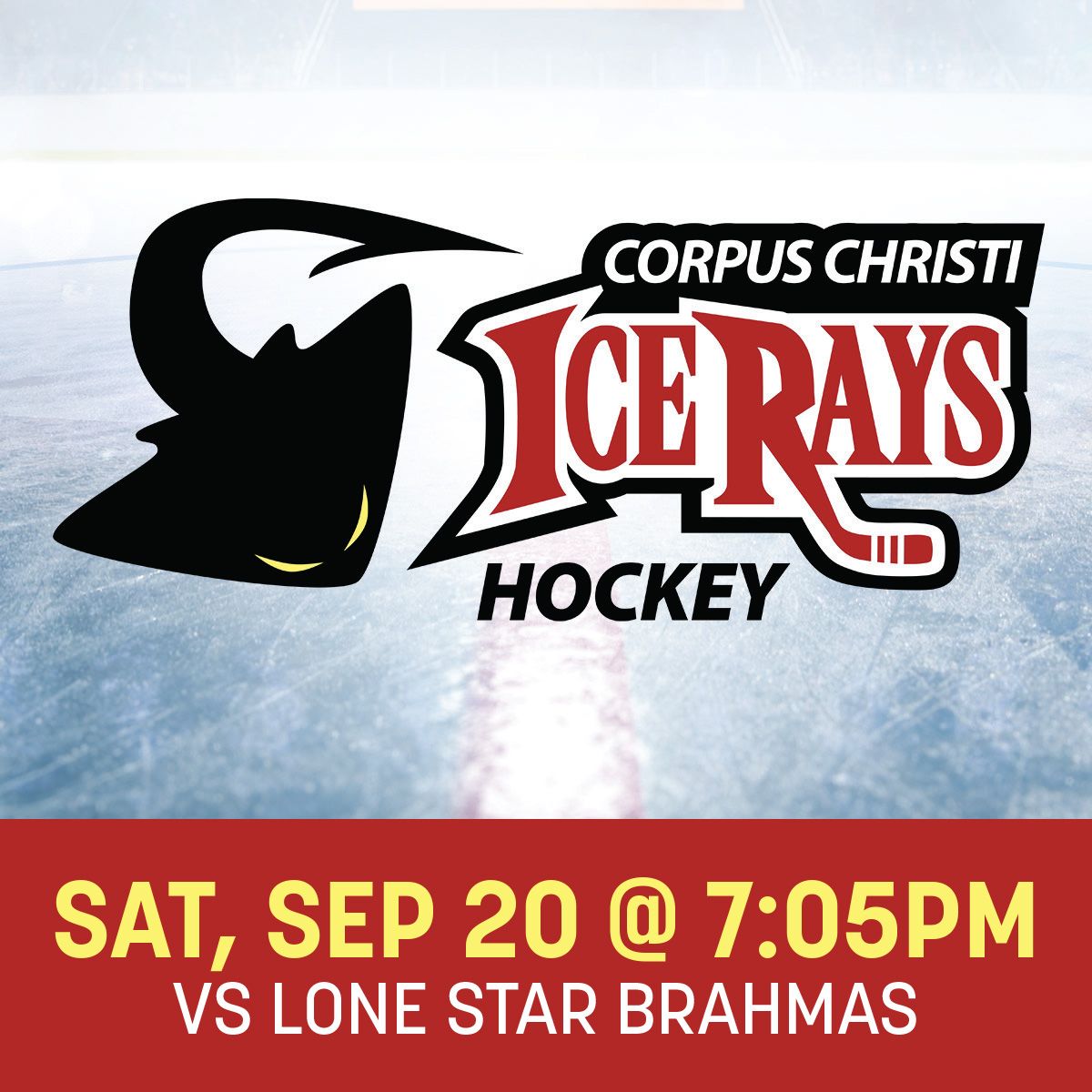 Corpus Christi IceRays at Lone Star Brahmas at NYTEX Sports Centre