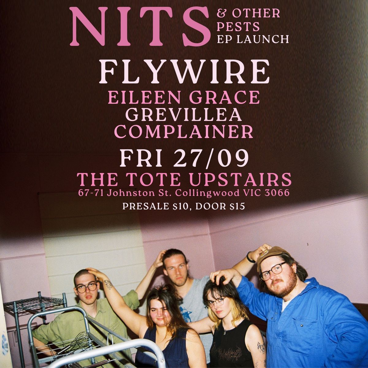 FLYWIRE \u201cNits & Other Pests\u201d EP Launch