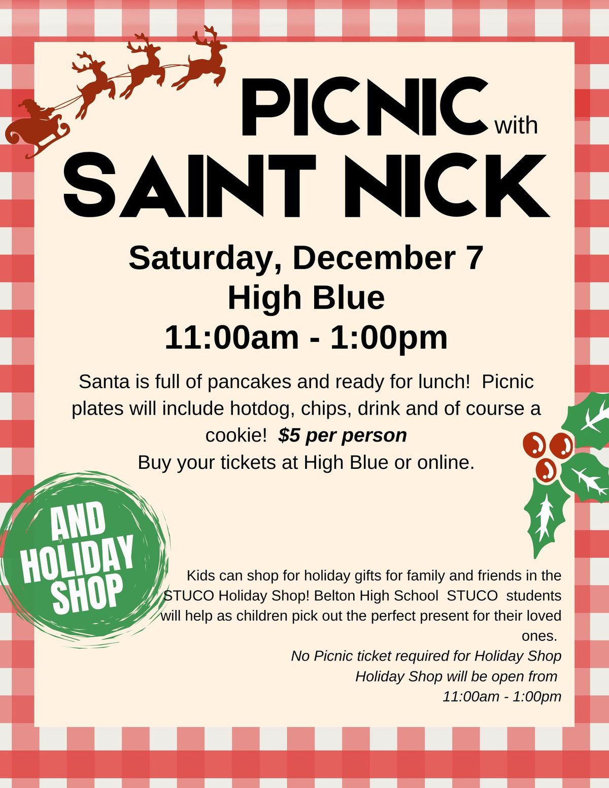 Picnic with Saint Nick