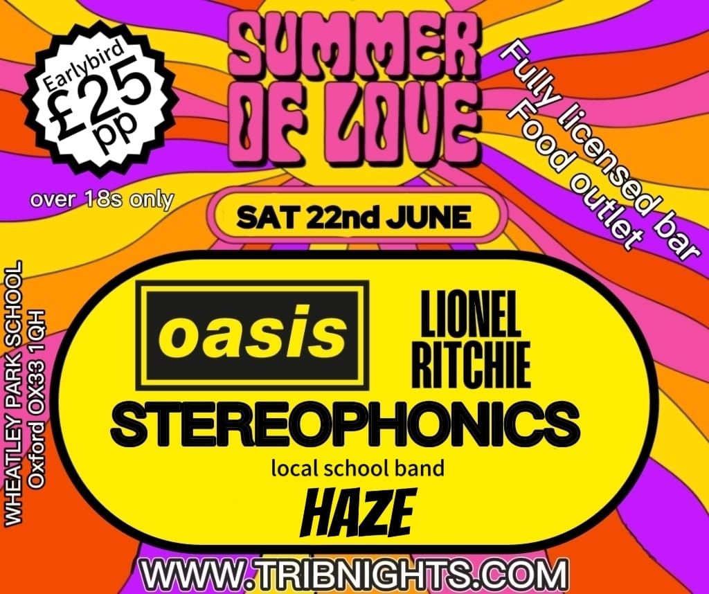 SUMMER OF LOVE CONCERT  Tickets already selling fast