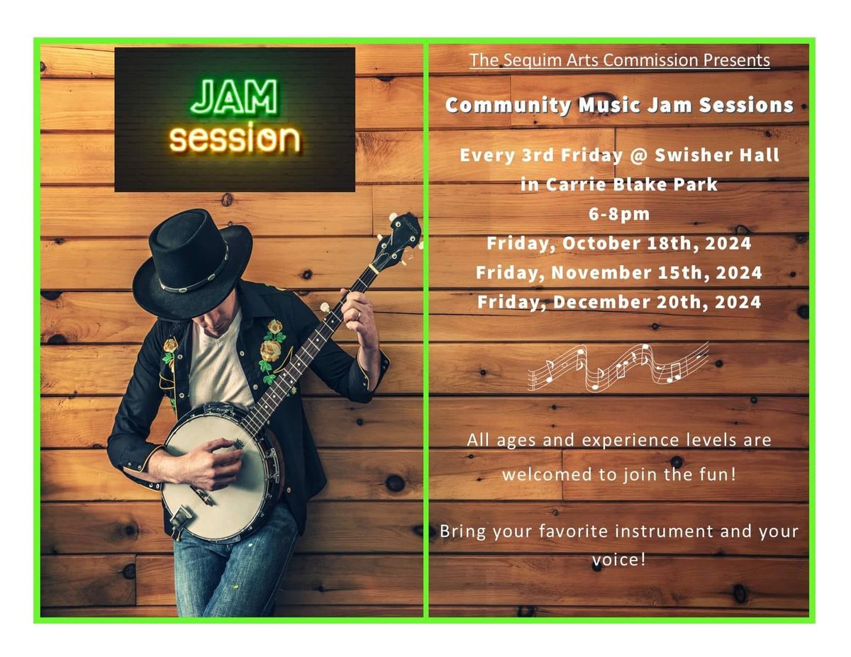 Community Music Jam Sessions!