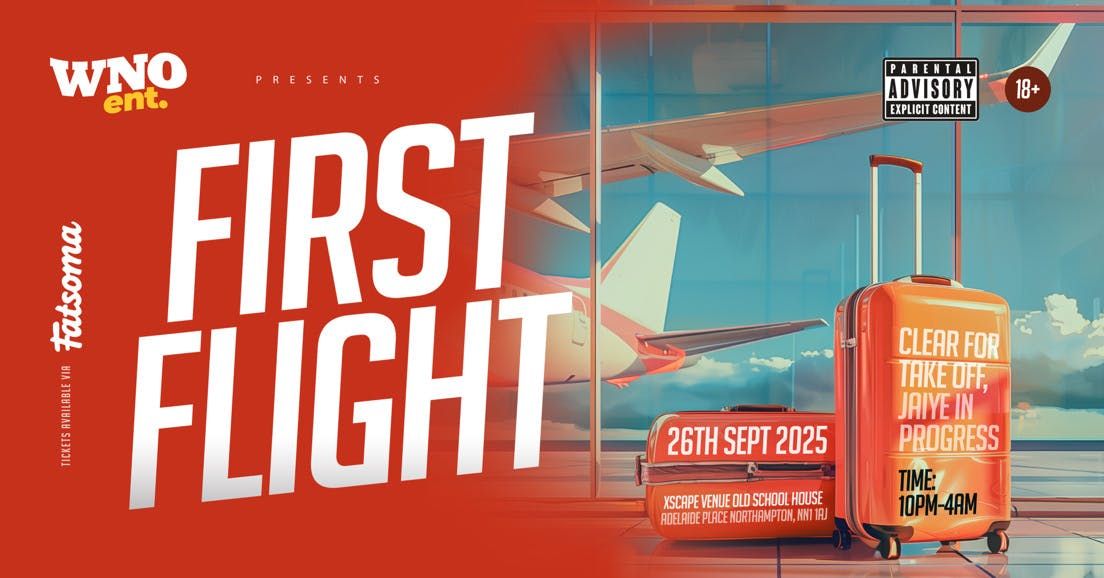 FIRST FLIGHT \u2708\ufe0f