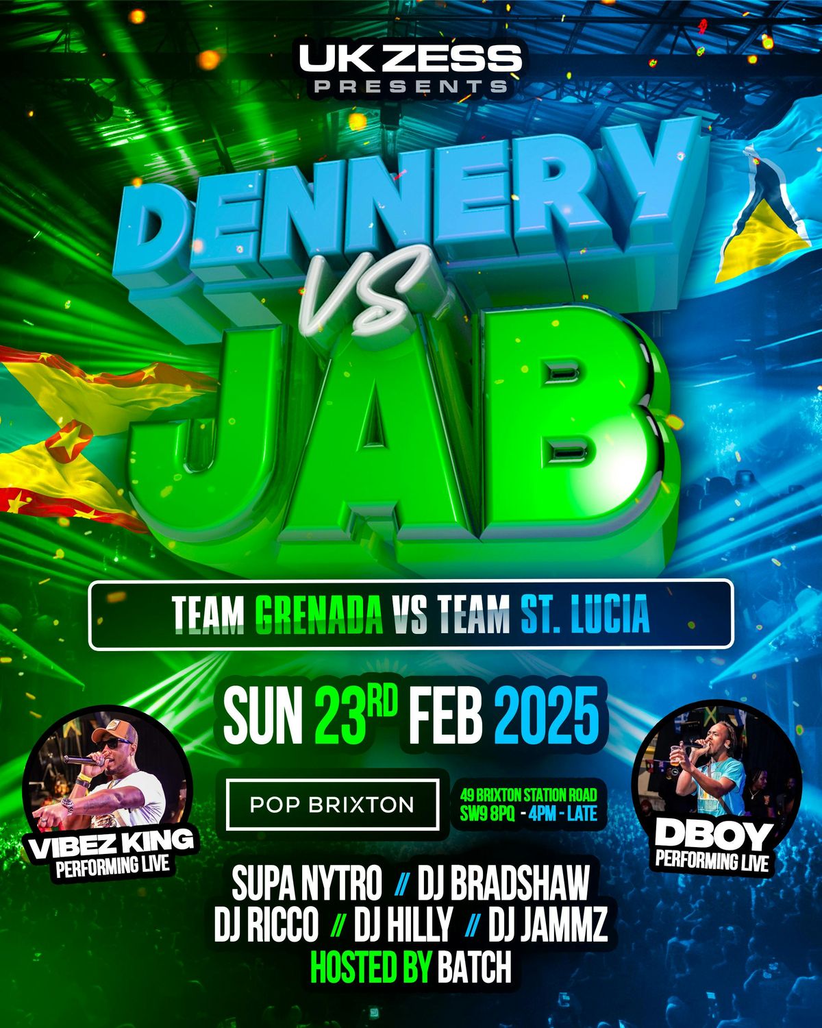 Dennery\ud83c\uddf1\ud83c\udde8 Vs JaB\ud83c\uddec\ud83c\udde9 (St Lucia X Grenada Independence Fete)