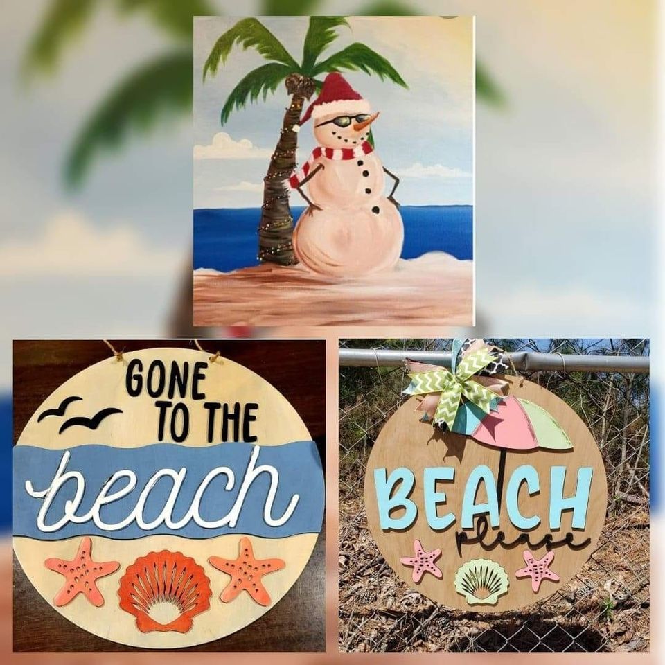 Carroll County Special Olympics Christmas in July Paint Night