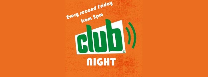 Club Night - Every Second Friday