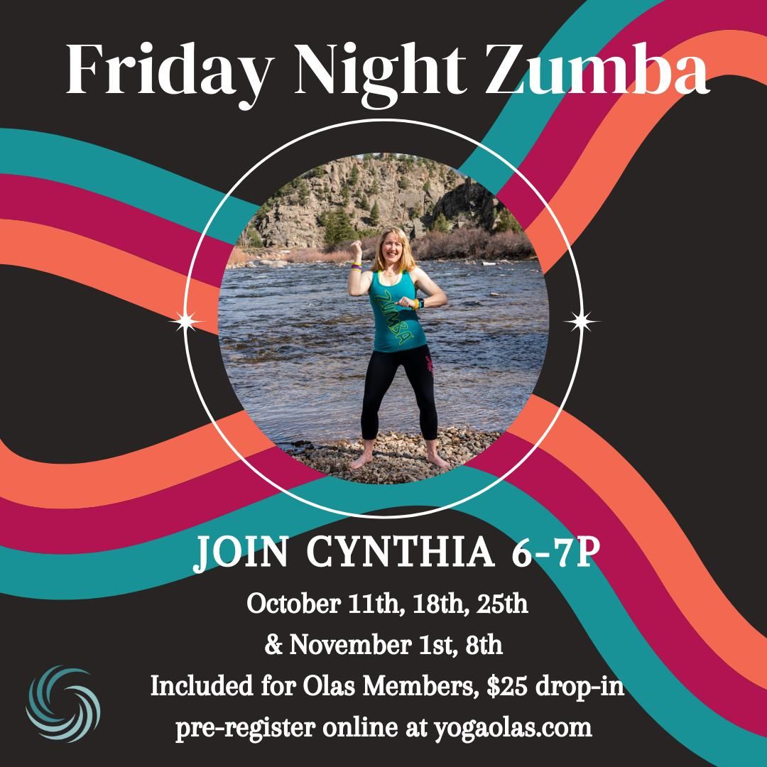 Friday Night Zumba with Cynthia - 5 Weeks! 