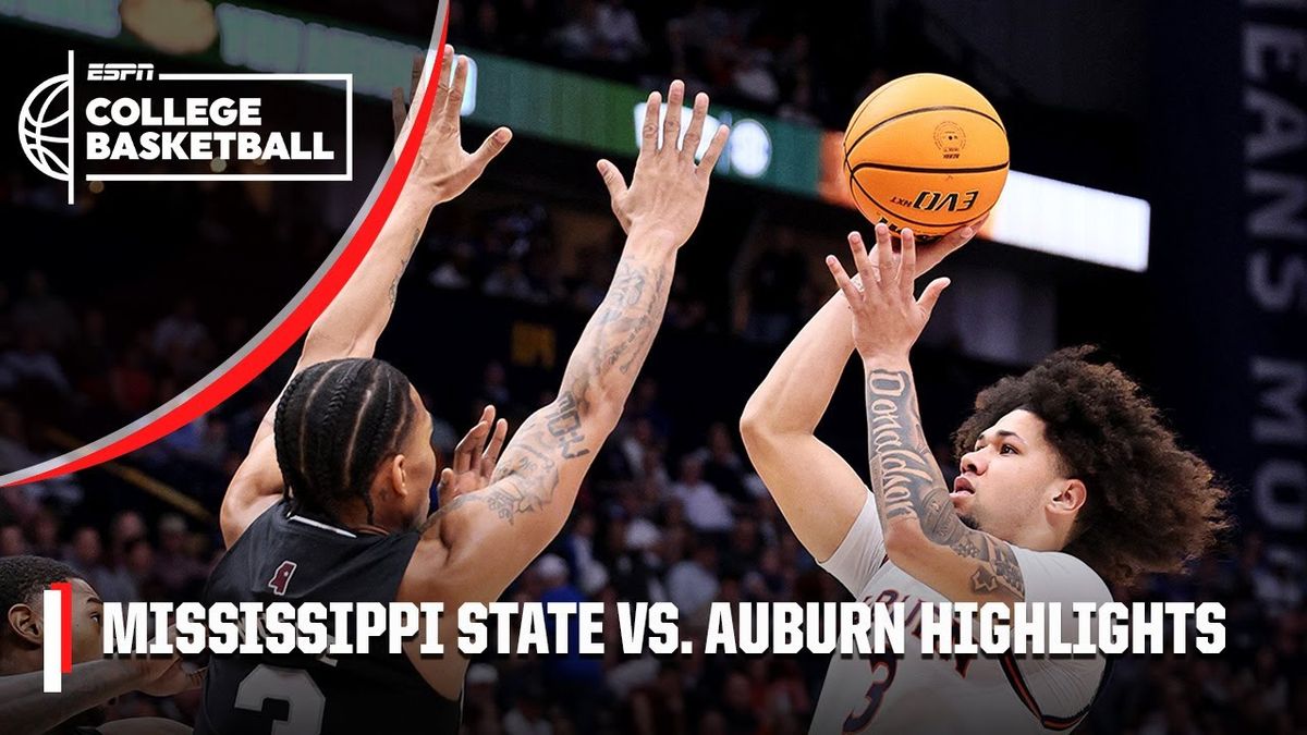 Mississippi State Bulldogs at Auburn Tigers Mens Basketball