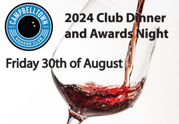 2024 Campbelltown Squash Club Dinner