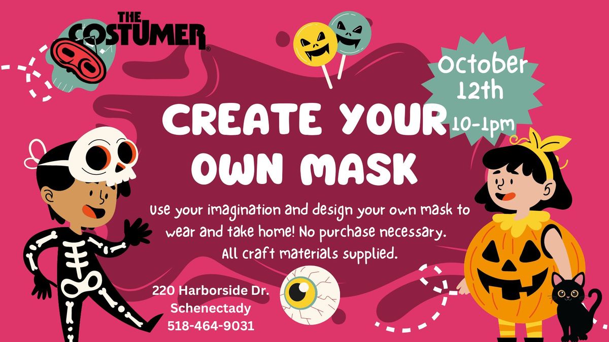 FREE Create Your Own Mask Craft