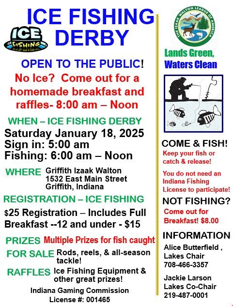 Ice fishing derby