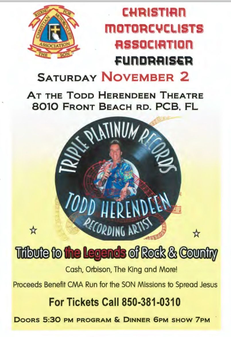 Join us for a great time! Todd Heredeen