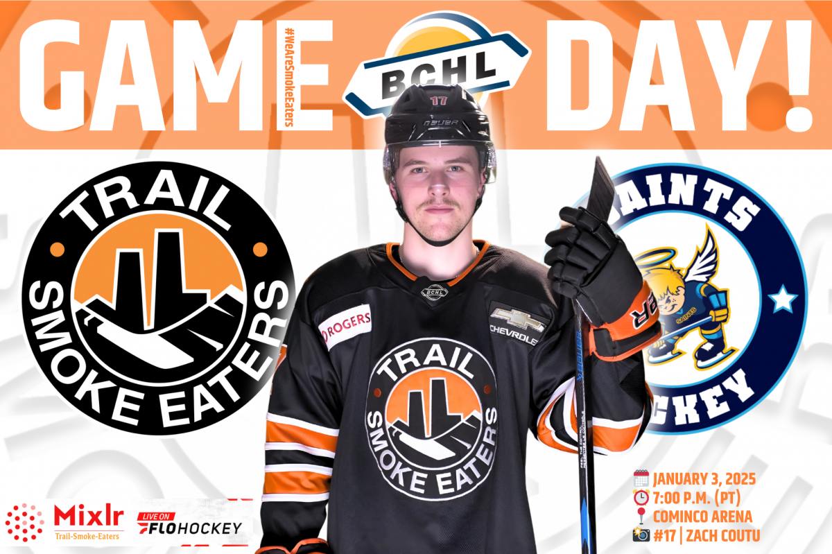 Trail Smoke Eaters at Spruce Grove Saints