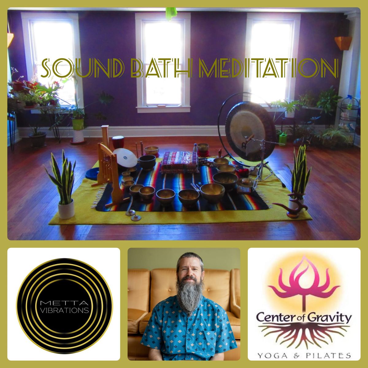 Sound Bath Meditation at Center of Gravity 