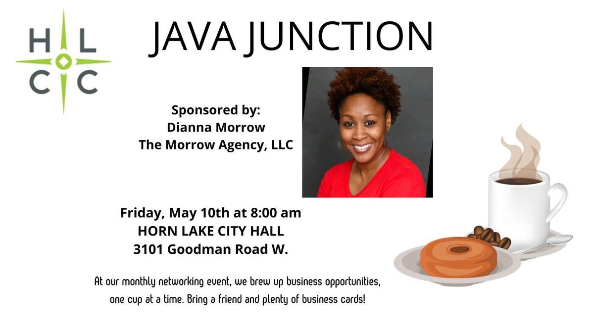 Java Junction Sponsored by The Morrow Agency, LLC