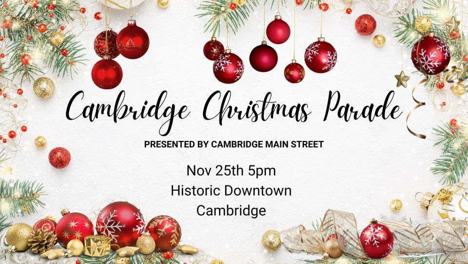 Cambridge Christmas Parade