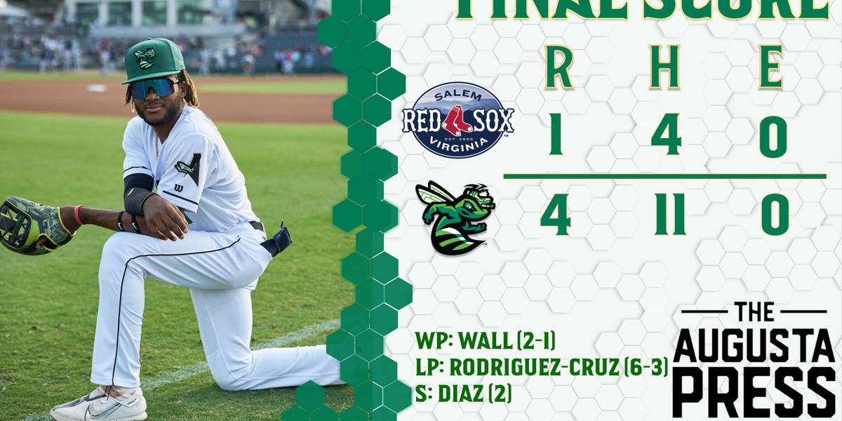 Augusta GreenJackets at Salem Red Sox