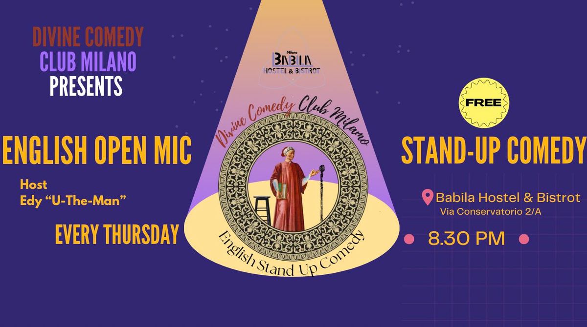 Free Stand-Up Open Mic (English)