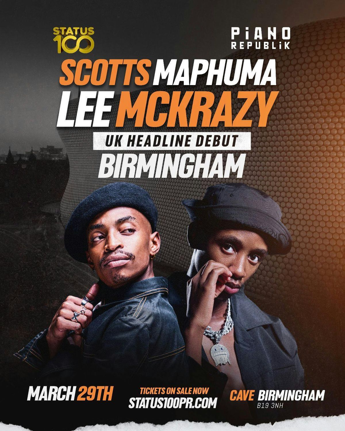 LeeMcKrazy and Scotts Maphuma Live In Birmingham