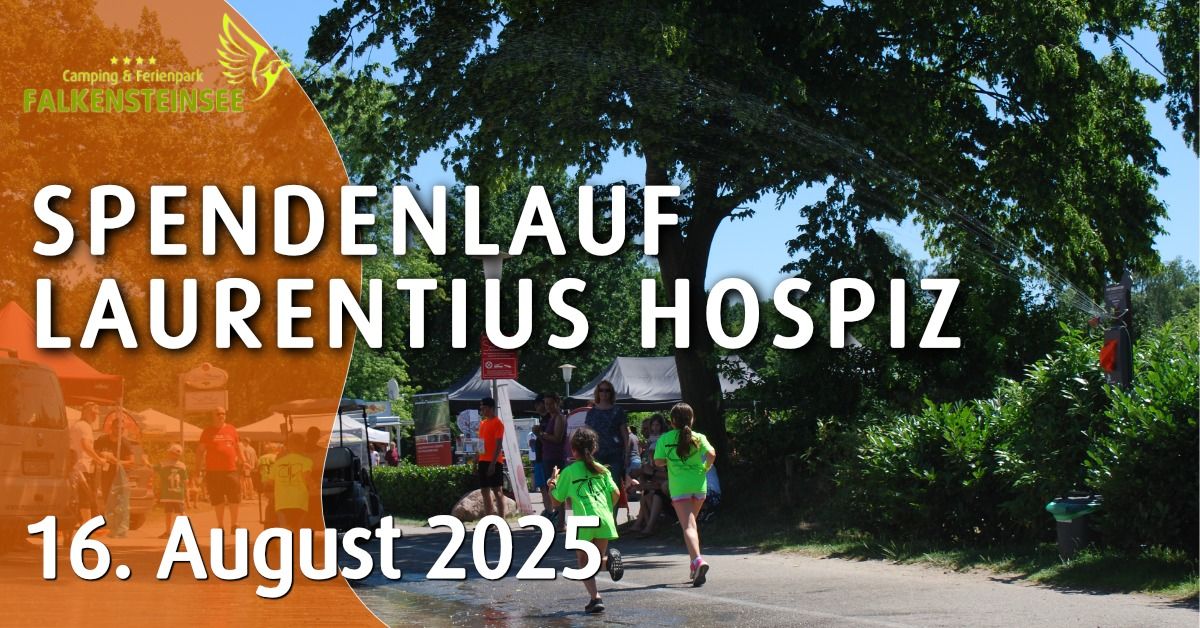 Sponsorenlauf f\u00fcr das Laurentius Hospiz in Falkenburg