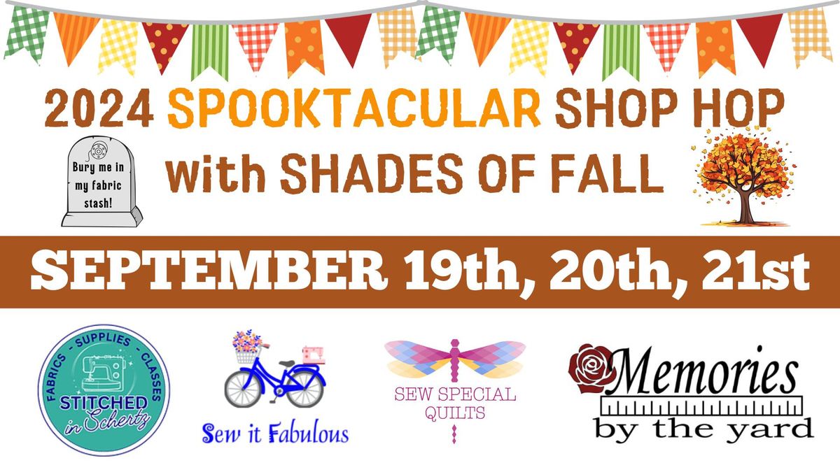 Spooktacular Shop Hop with Shades of Fall