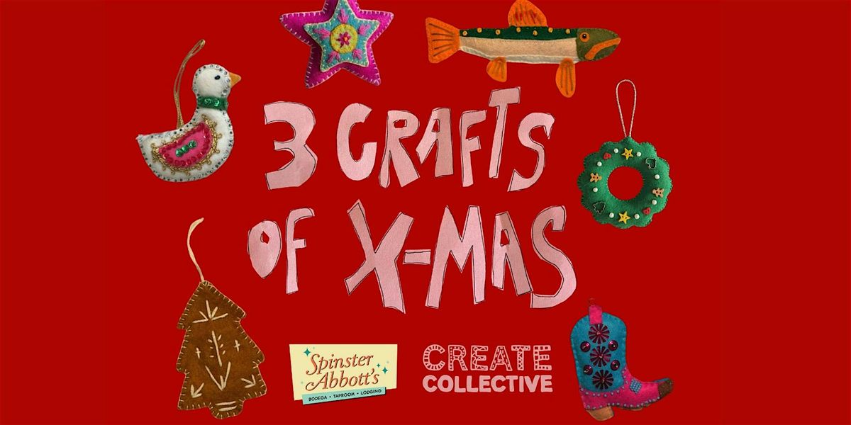 The 3 Crafts of Christmas: Felt Ornament Making