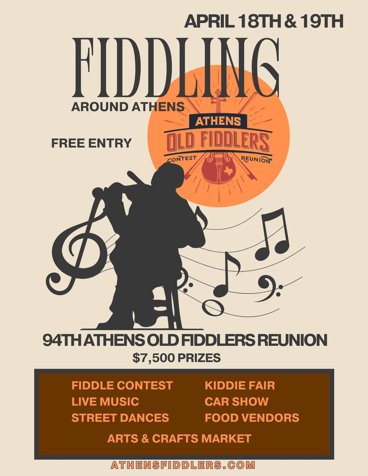 94th annual Athens Old Fiddlers Reunion