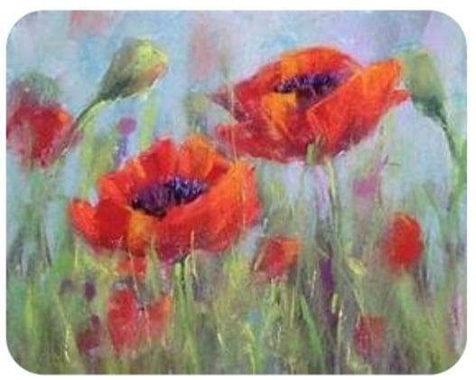 Poppies in Pastels 