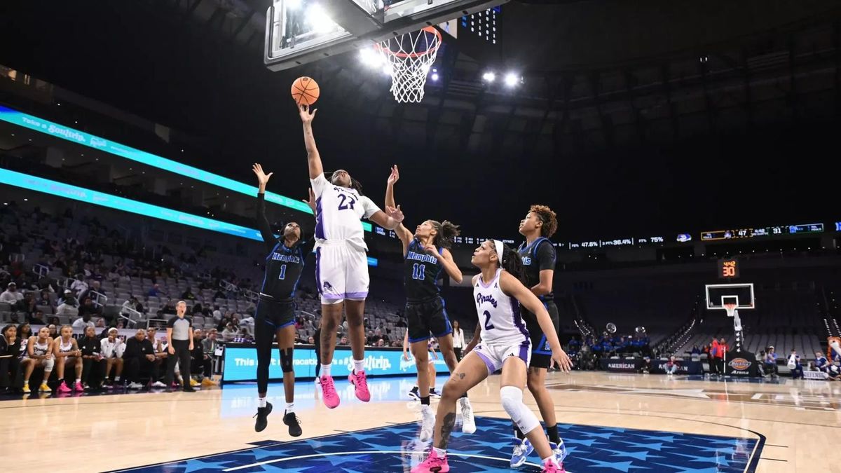Memphis Tigers at East Carolina Pirates Womens Basketball