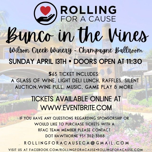 Bunco in the Vines