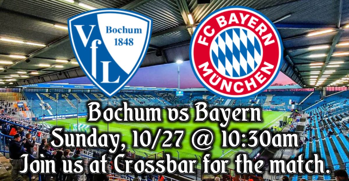 Bundesliga, 8:  Bochum vs Bayern