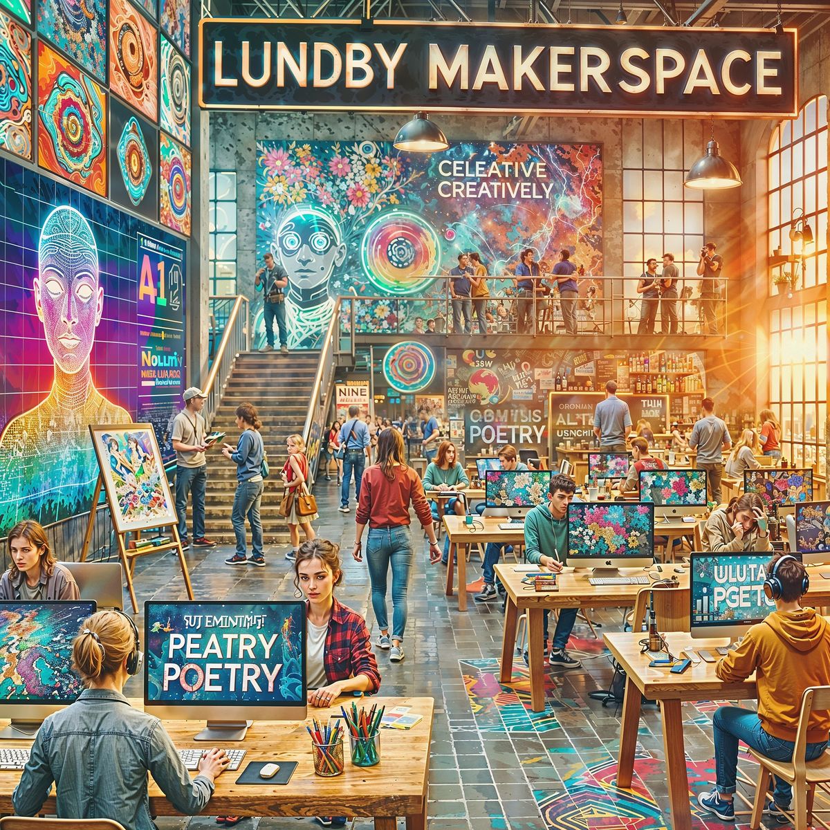 Lundby Makerspace - Skapa med AI