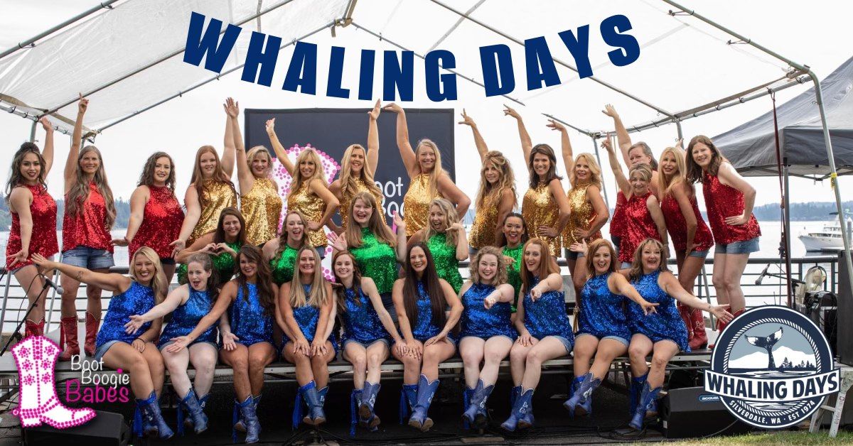 Whaling Days Festival ~ Seattle Boot Boogie Babes 