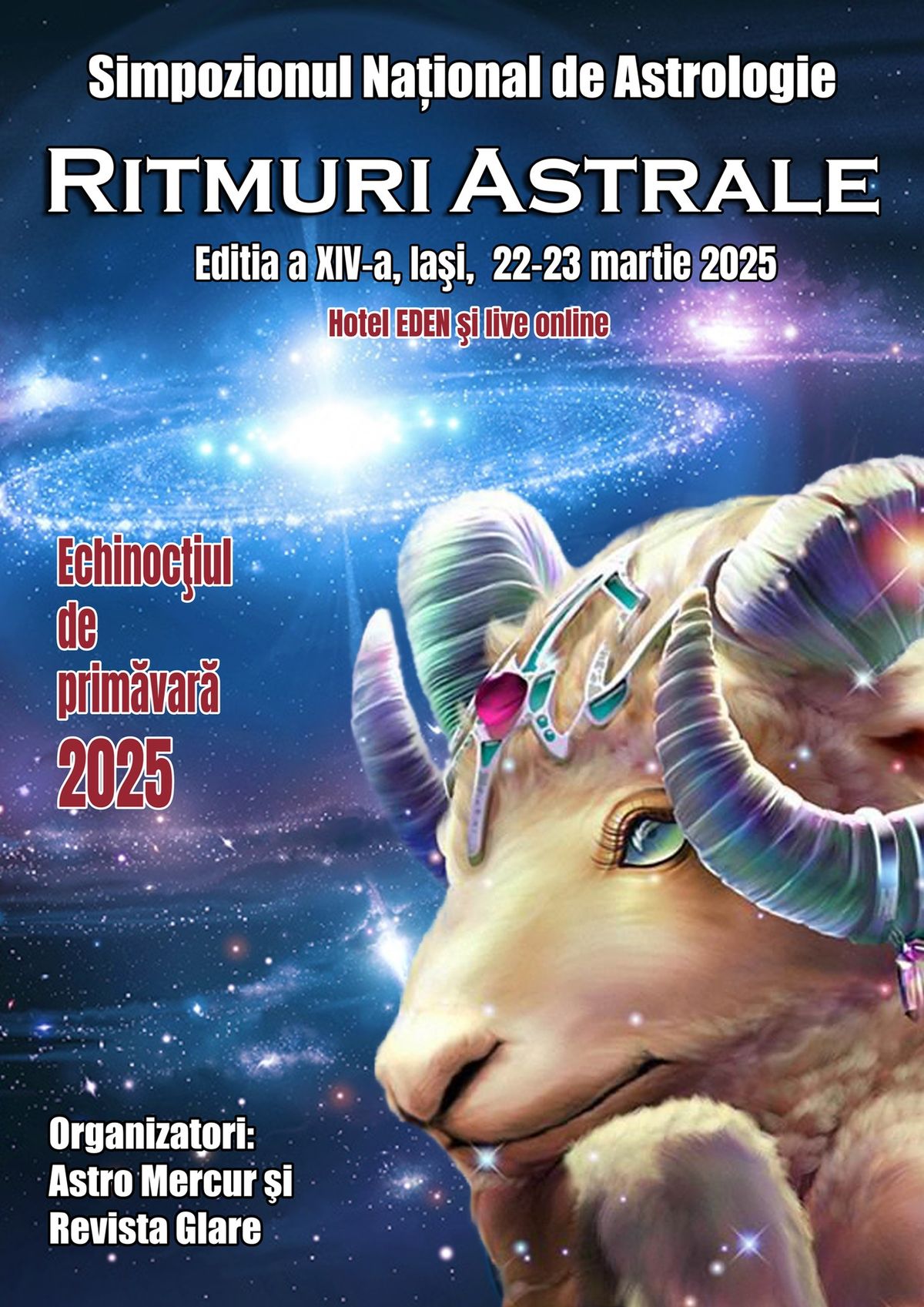 Simpozionul de astrologie \u201dRitmuri Astrale\u201d, echinoc\u021biul de prim\u0103var\u0103 2025.