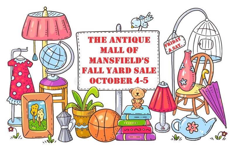 The Antique Mall of Mansfield's Fall Yard Sale