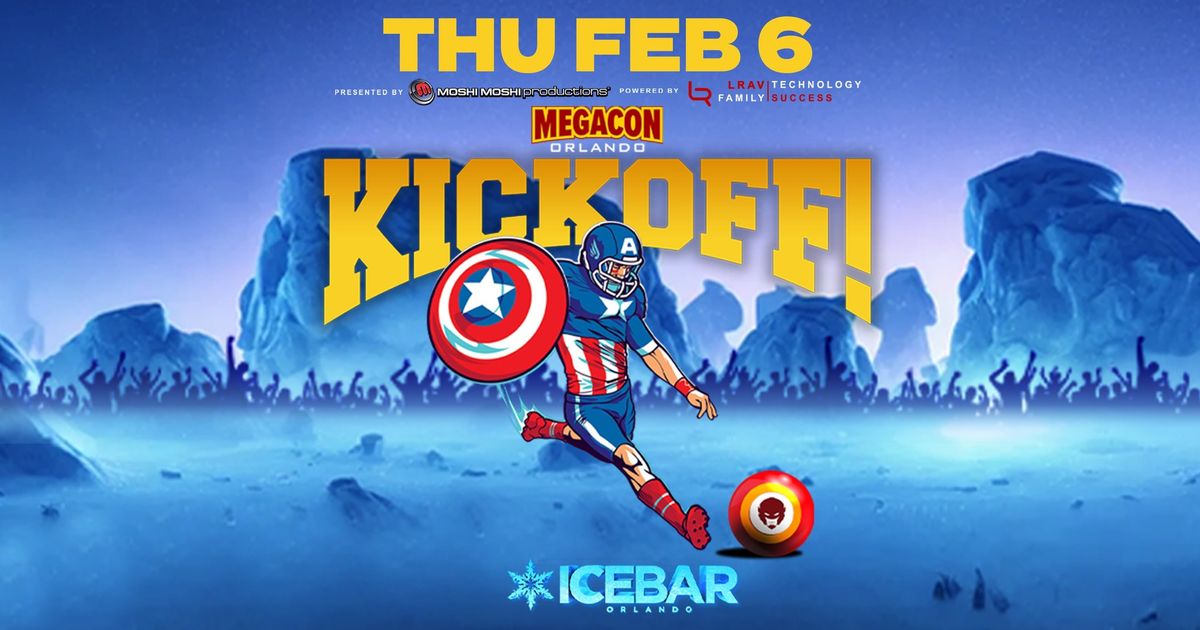 Official MegaCon 2025 Thursday \u2744\ufe0fKICK OFF PARTY!!\u2744\ufe0f