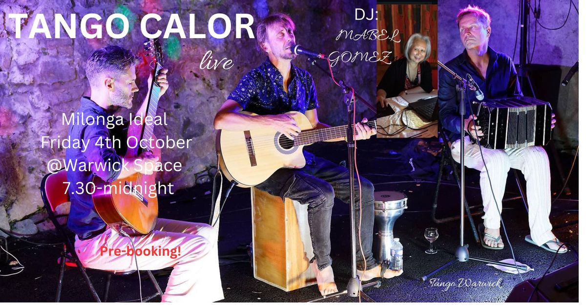 Milonga  Ideal special October edition with Tango Calor and Mabel Gomez