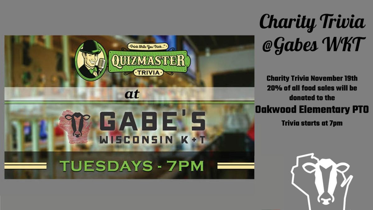 Gabe's Trivia Night Fundraiser