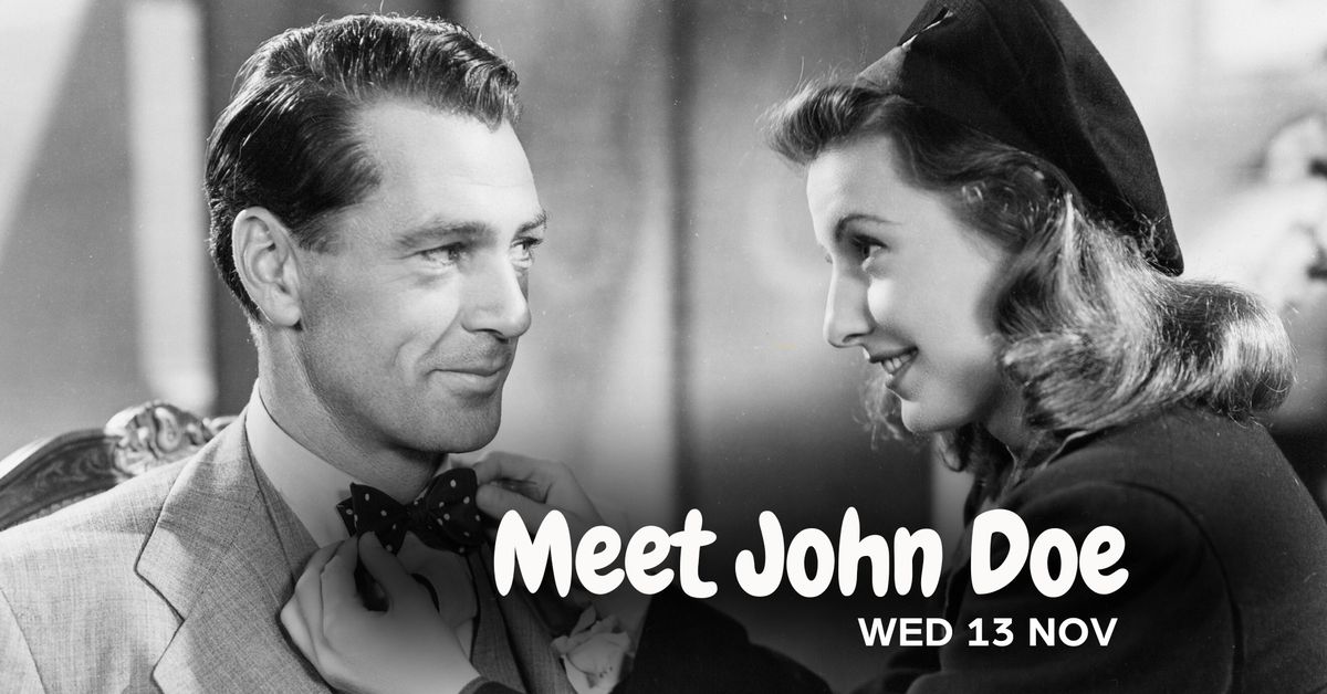 On Screen | Meet John Doe (1941)