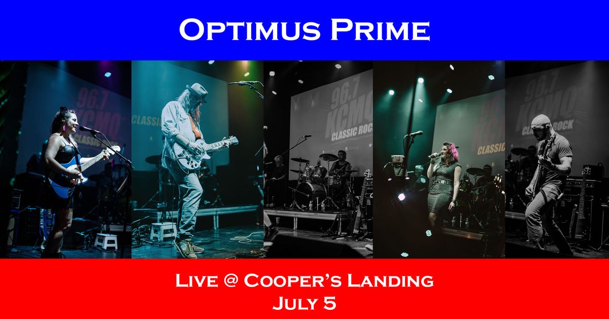 Optimus Prime: Live @ Cooper's Landing