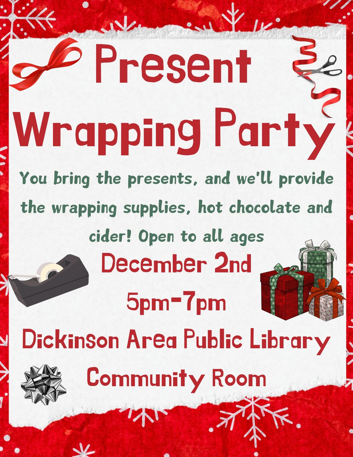 Present Wrapping Party