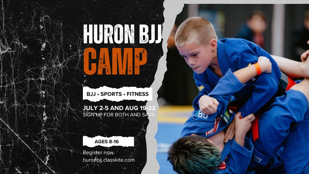 Huron BJJ - Jiu Jitsu Youth \/ Teen camp
