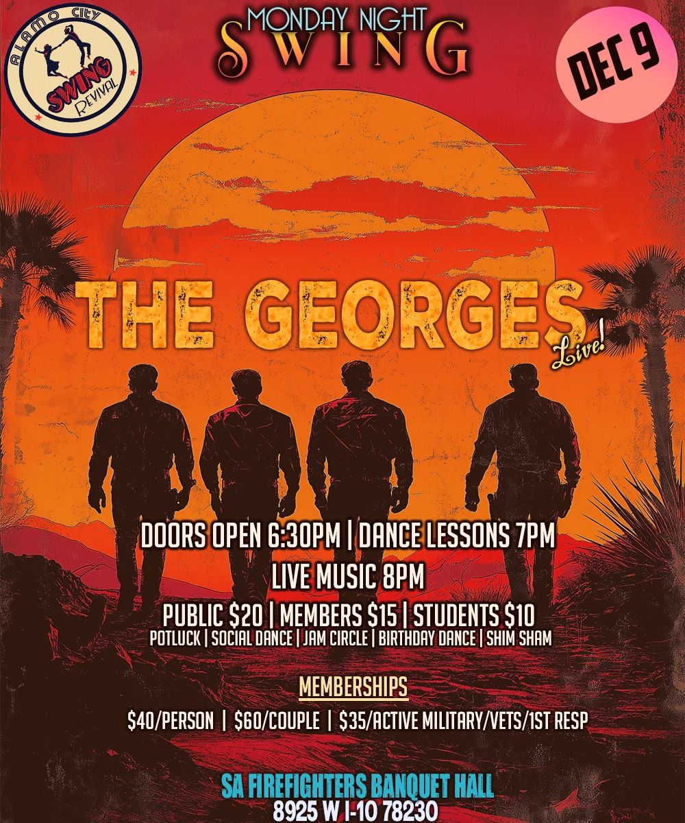 The Georges Live @ Monday Night Swing!