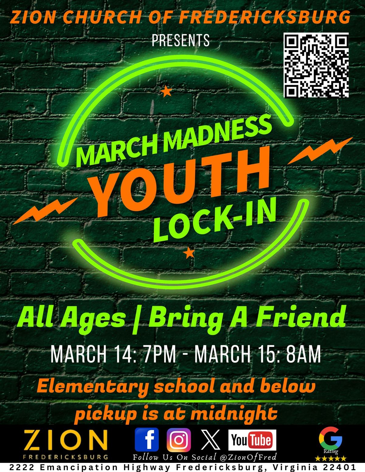 Youth Lock-In