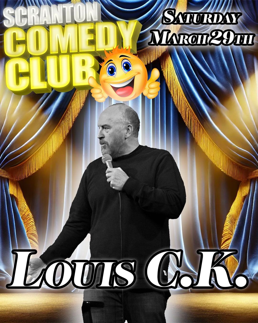 LOUIS CK live at Scranton Comedy Club