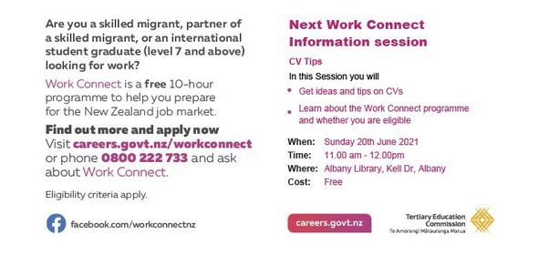 Work Connect Information session