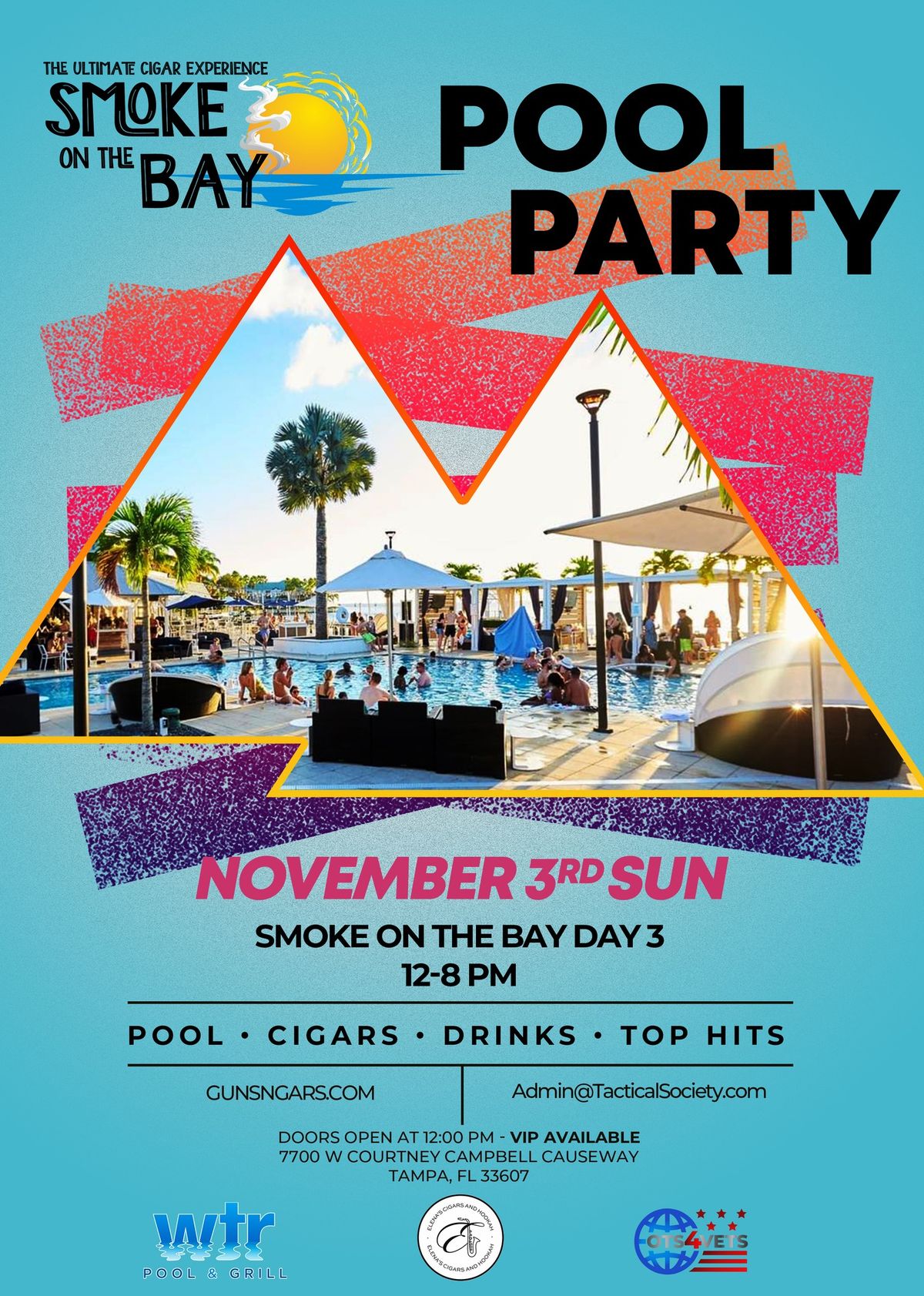 Smoke On The Bay WTR Pool Party