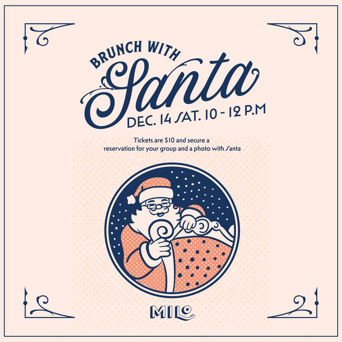 Annual Brunch with Santa Milo Event!