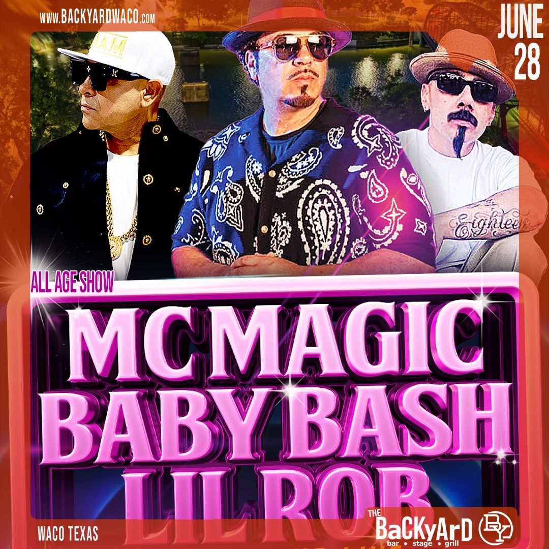 MC Magic, Baby Bash and Lil Rob 