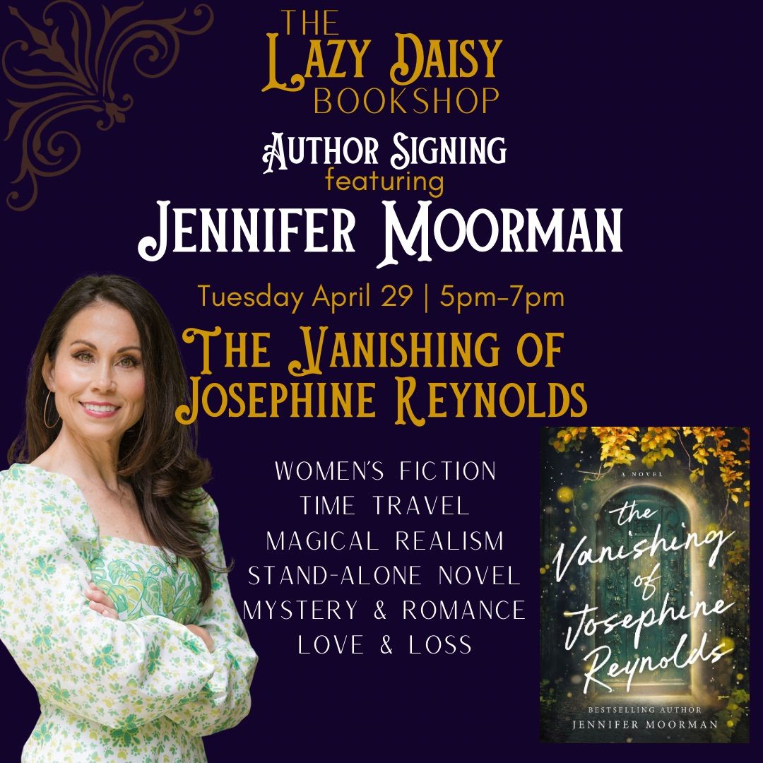 Author Signing: Jennifer Moorman, \u201cThe Vanishing of Josephine Reynolds\u201d